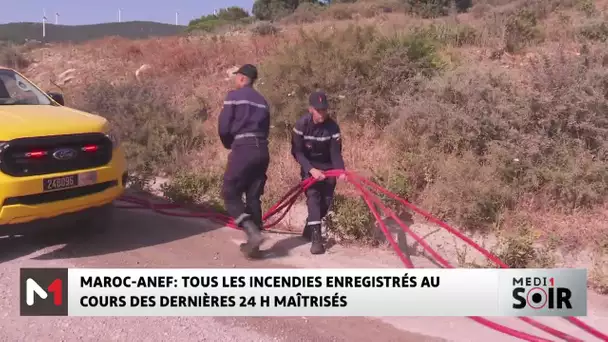 L'ANEF rassure.. tous les incendies enregistrés ces dernières 24h ont été maîtrisés