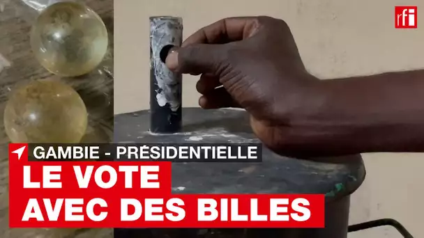Présidentielle en Gambie : le vote avec des billes • RFI
