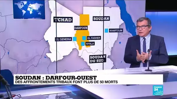 Darfour-Ouest au Soudan : des affrontements tribaux font plus de 50 morts