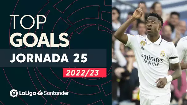 LaLiga TOP 5 Goles Jornada 25 LaLiga Santander 2022/2023