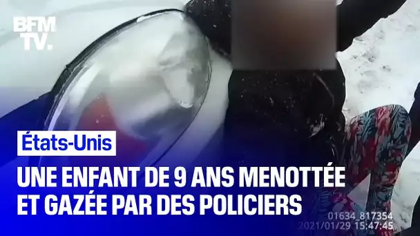 États-Unis: la vidéo d'une enfant de 9 ans menottée et gazée par des policiers choque