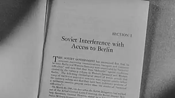Autour de la levée du blocus de Berlin