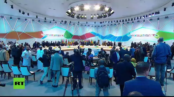 EN DIRECT : première session plénière du sommet Russie-Afrique