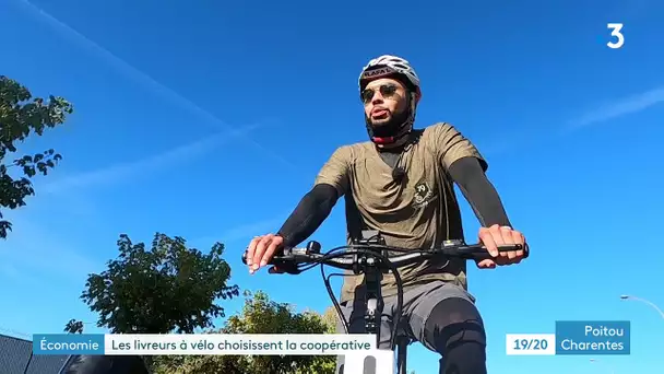 À Niort, les livreurs à vélo choisissent la coopérative