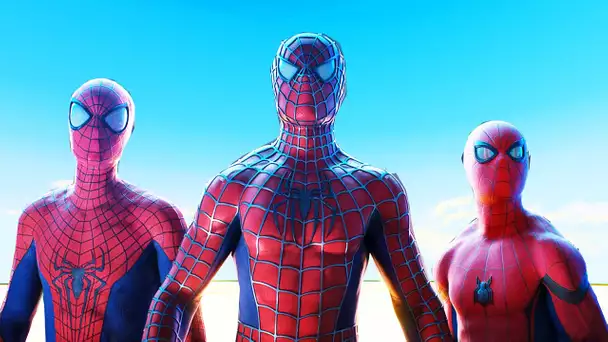 LES 3 SPIDER-MAN