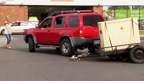 Une catastrophe de camion !