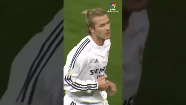 How easy it is for Beckham! 👏 😊  #shorts #laligasantander #realmadrid #albacete