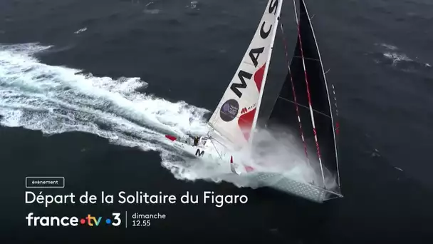 [bande annonce] Départ de la Solitaire du Figaro ¨Paprec 2023