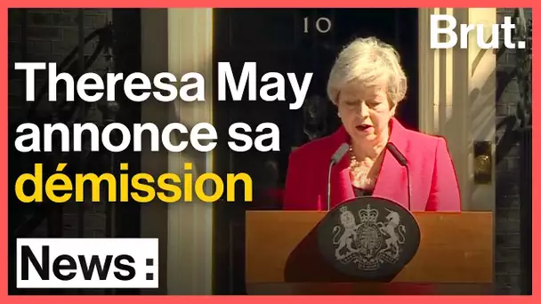 Au bord des larmes, Theresa May annonce sa démission