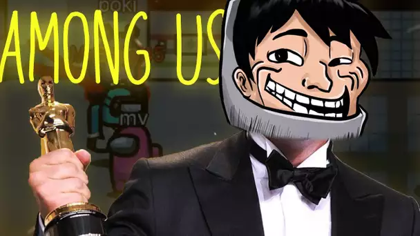 Among Us : QU'ON M'OFFRE UN OSCAR 😭 Ft Pokimane / Domingo