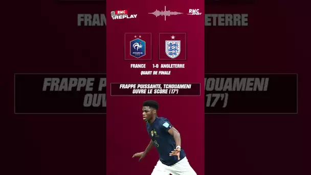 France - Angleterre : Tchouaméni ouvre le score !