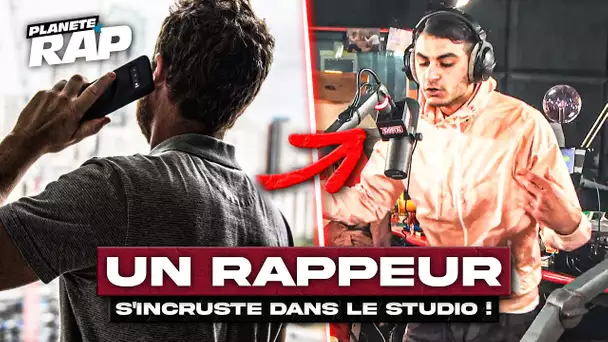 UN FREESTYLER APPELLE ET S'INCRUSTE DANS LE STUDIO ! #PlanèteRap