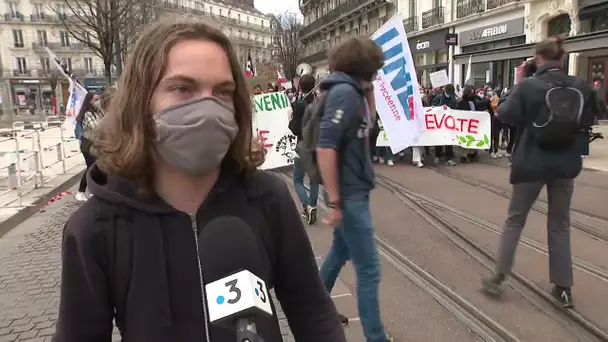 Mobilisation de la jeunesse pour le climat à Grenoble