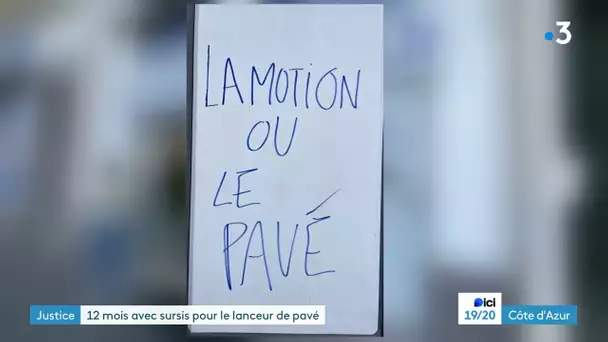 Nice : 12 mois avec sursis pour avoir cassé la permanence d'Eric Ciotti avec un pavé