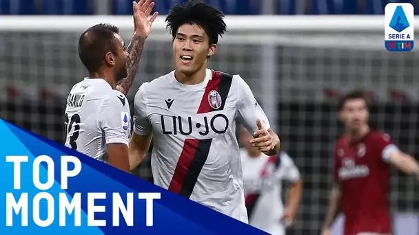 Takehiro Tomiyasu scores the loner for Bologna! | Milan 5-1 Bologna | Top Moment | Serie A TIM