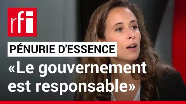 Pénurie d'essence: «les responsables ne sont pas les grévistes, c’est bien le gouvernement»