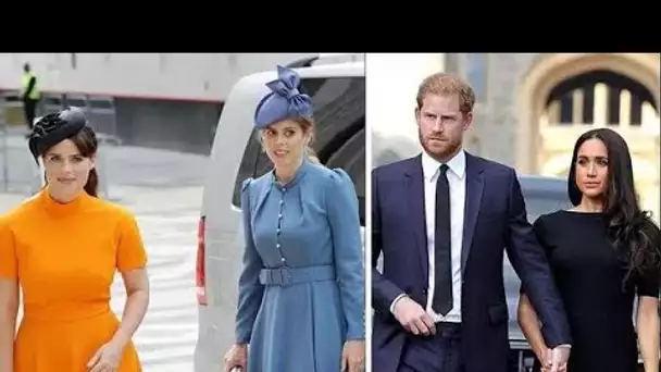 Le prince Harry et Meghan Markle seront traités « de la même manière que Béatrice et Eugénie »
