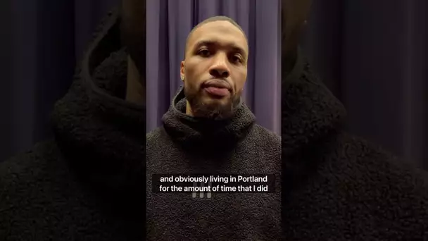 Dame came back to his old high school to announce his scholarship, a partnership with Portland St.👏