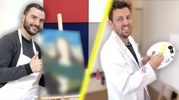 Qui peint le meilleur Tableau ? : Peinture challenge