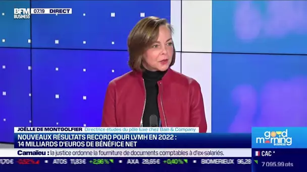 Joëlle de Montgolfier (Bain & Company) : Nouveaux résultats record pour LVMH en 2022