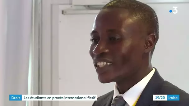 Brest : les étudiants en droit concourent dans un procès international fictif