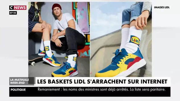 Les baskets Lidl s'arrachent sur internet