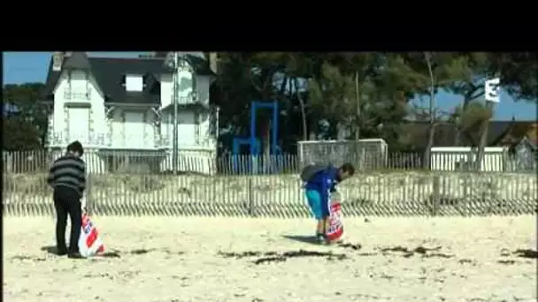 Nettoyage de printemps sur les plages du Morbihan (France 3 Bretagne)