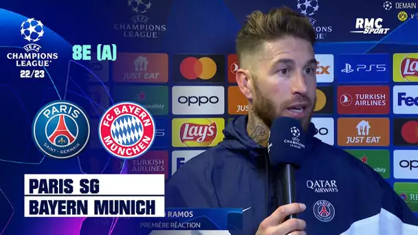 PSG 0-1 Bayern : "Je suis à fond, je ne pense pas au futur" assure Ramos
