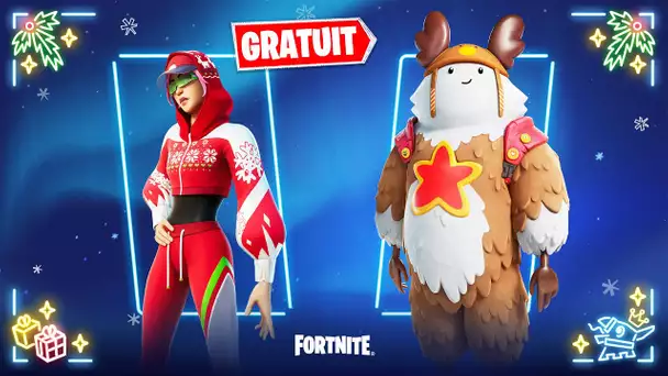 17 RECOMPENSES GRATUITES POUR NOEL SUR FORTNITE ! (FORTNITE WINTERFEST 2022)