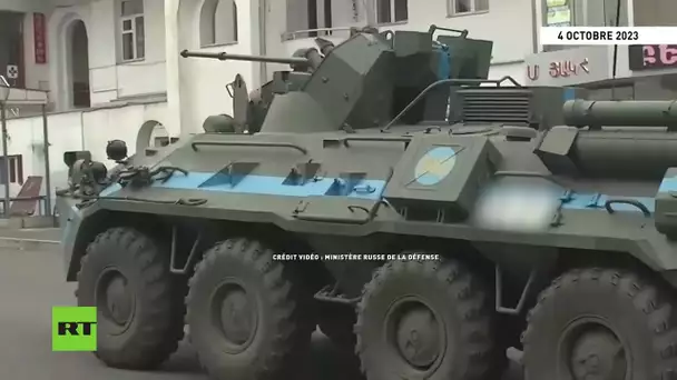 Les soldats russes continuent de patrouiller dans les localités du Haut-Karabagh