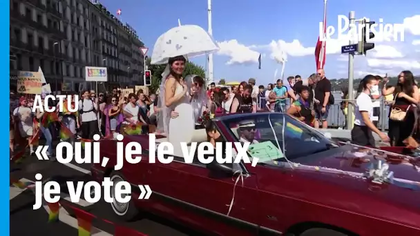 Suisse : la marche des fiertés sous le signe du référendum sur le mariage pour tous
