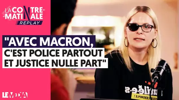 LE CRI D'ALARME CONTRE MACRON, D'UNE GILET JAUNE MUTILÉE PAR LA POLICE