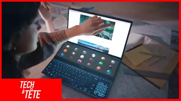 Tech à Tête : un double écran compact et mobile chez Asus