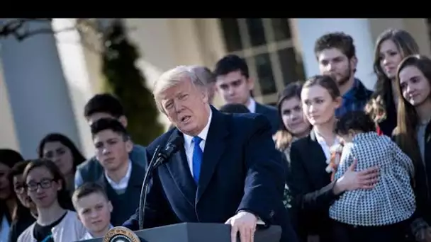 Donald Trump, premier président américain à participer à un rassemblement anti-IVG