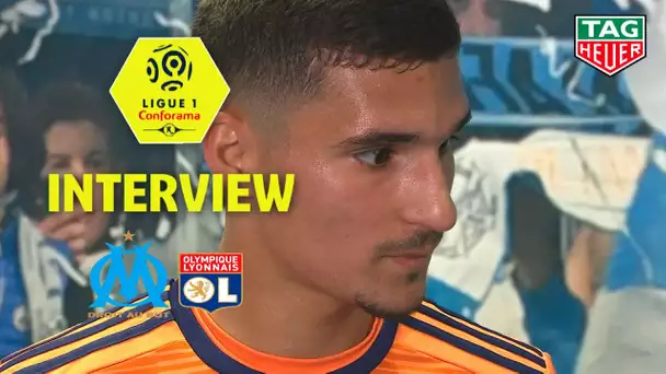 Interview de fin de match :Olympique de Marseille - Olympique Lyonnais ( 0-3 )  / 2018-19