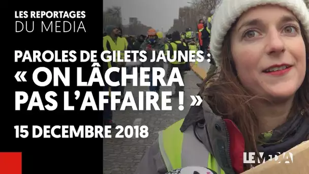 PAROLES DE GILETS JAUNES : 'ON VOIT DES RETRAITÉS MANGER DANS LES POUBELLES'