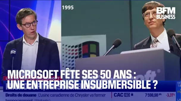 Microsoft fête ses 50 ans: une entreprise insubmersible?