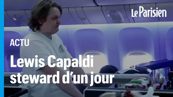 Lewis Capaldi surprend les passagers d'un vol Londres-Los Angeles