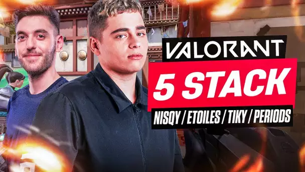 5 STACK DIFFICILE AVEC NISQY, TIKY, ETOILES & PERIODS