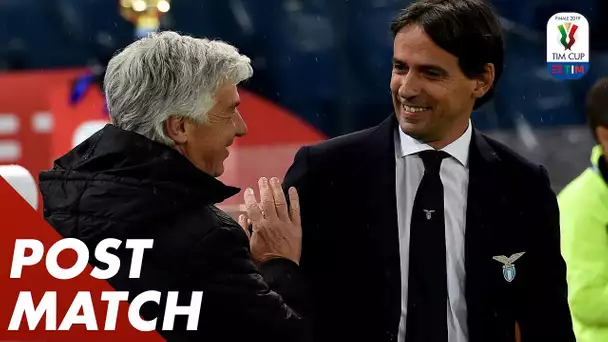 Atalanta 0-2 Lazio | Gasperini & Inzaghi Post Match Press Conference | TIM Cup 18/19