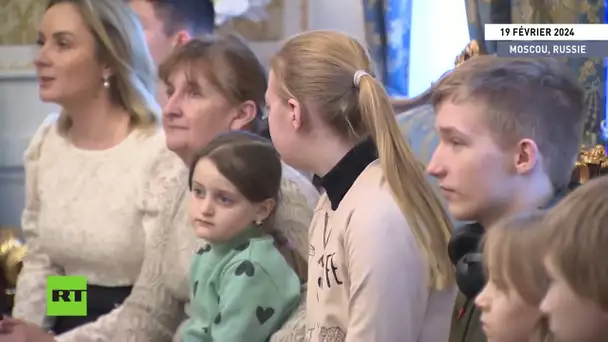 Onze enfants retrouveront leurs familles en Ukraine par la médiation du Qatar