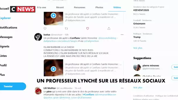 Conflans-Sainte-Honorine : un professeur lynché sur les réseaux sociaux