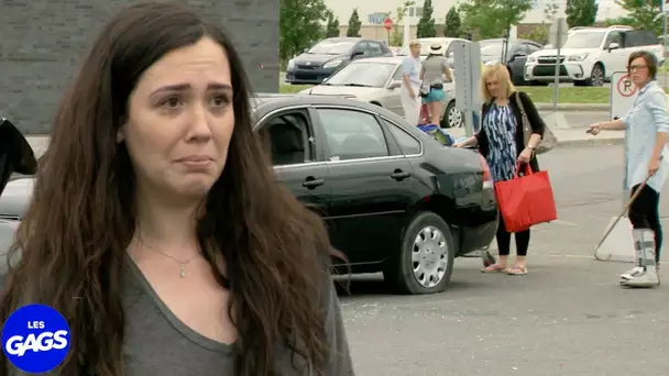 Elle s'est trompé de voiture, 2 fois... | Juste Pour Rire Les Gags