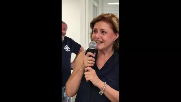 Martine Platini inaugure l'espace Aldo Platini