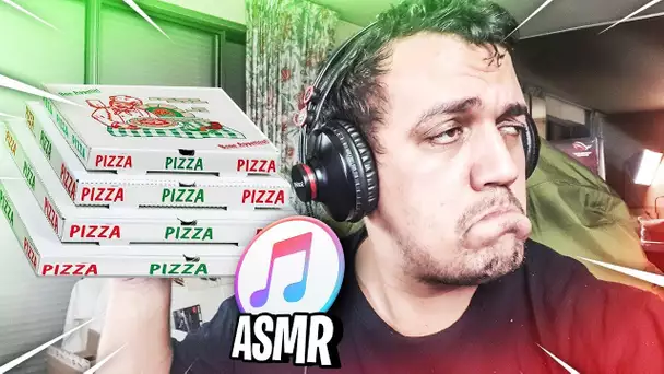 ASMR MMM MY BIG PIZZA !!