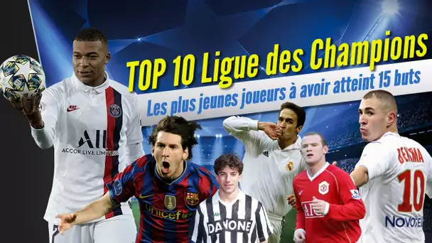 MBAPPÉ, MESSI, BENZEMA... TOP 10 des plus jeunes joueurs a avoir atteint 15 buts en C1 !