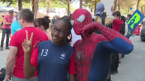 Montpellier : les super-héros débarquent au CHU pour amuser les petits héros