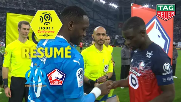 Olympique de Marseille - LOSC ( 2-1 ) - Résumé - (OM - LOSC) / 2019-20