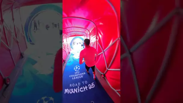 Off to training with Achraf 👁️ #championsleague #ucl