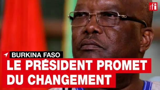 Burkina Faso : sécurité et lutte contre la corruption au menu du discours du président Kaboré • RFI